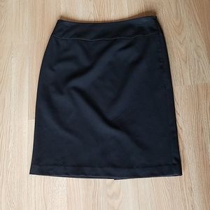 Black pencil skirt